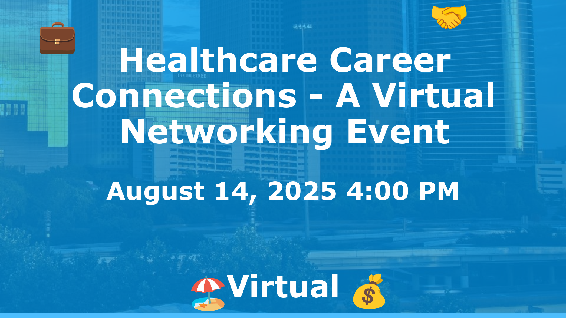 Healthcare Career Connections - A Virtual Networking Event event image